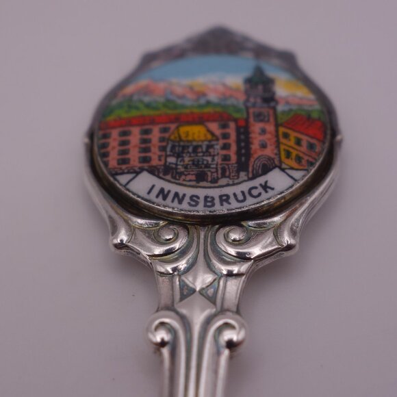 INNSBRUCK VERSILBERT SF SILVERPLATE Souvenir Spoon - Picture 3 of 15